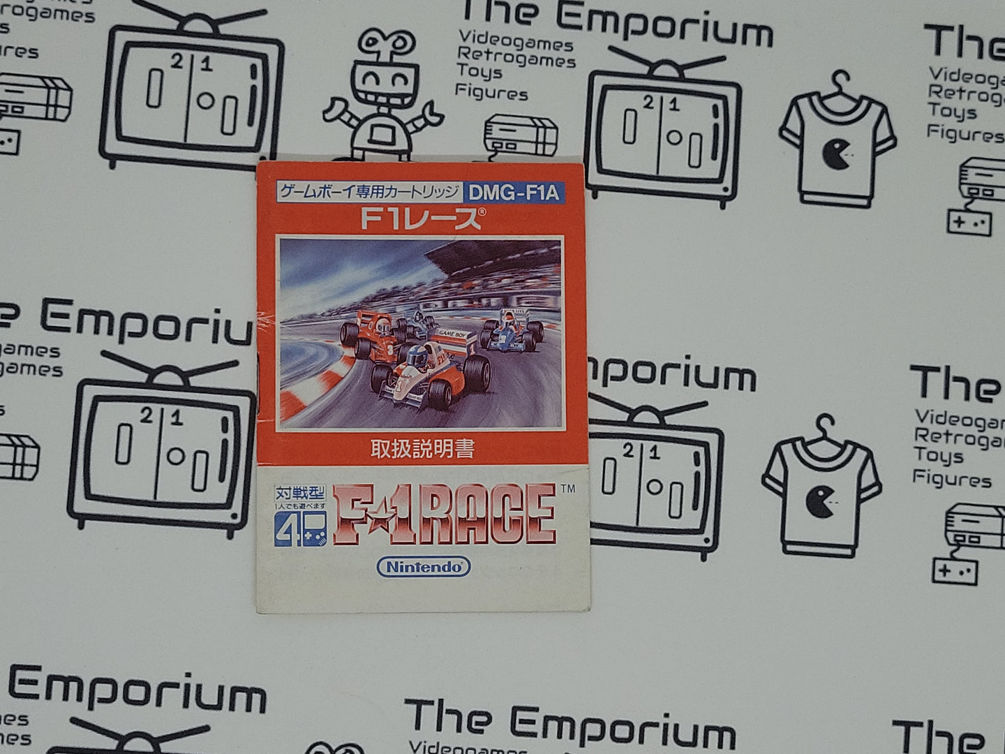 F1 Race GB MANUAL ONLY - Nintendo GB GameBoy