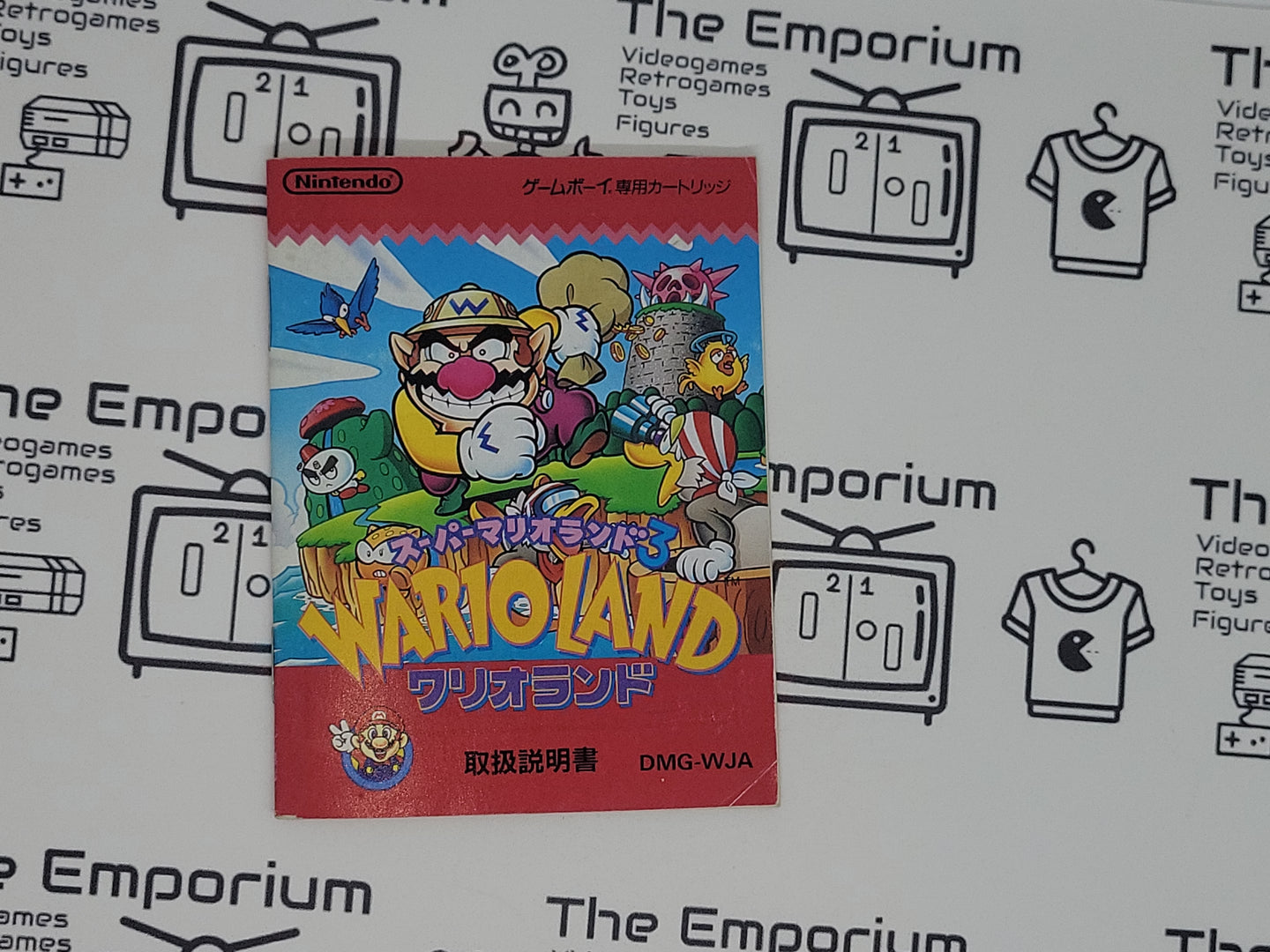 Wario Land gb MANUAL ONLY - Nintendo GB GameBoy