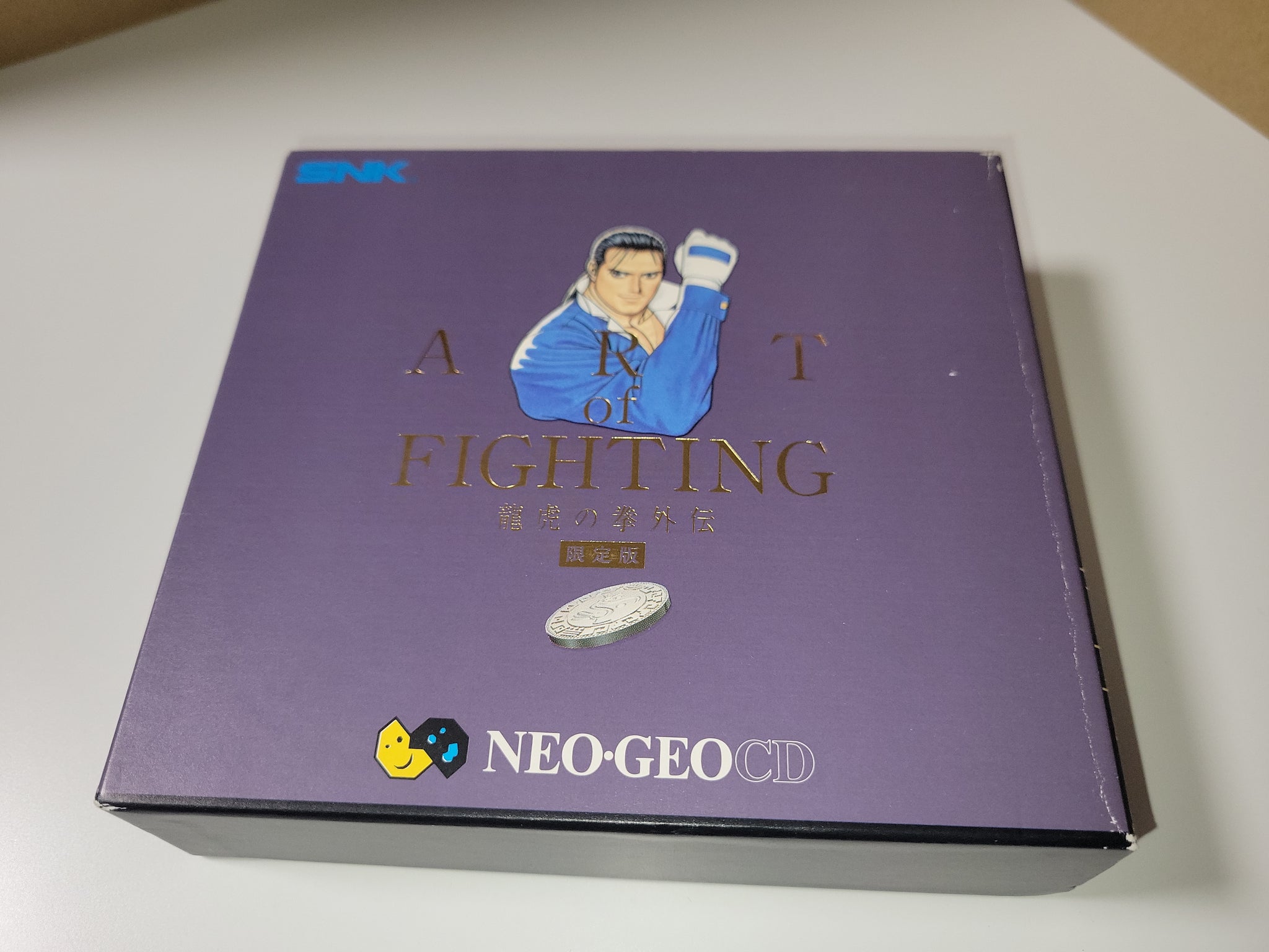 Art of Fighting 3: The Path of the Warrior / Ryuuko no Ken Gaiden limited  edition - Snk Neogeo cd ngcd