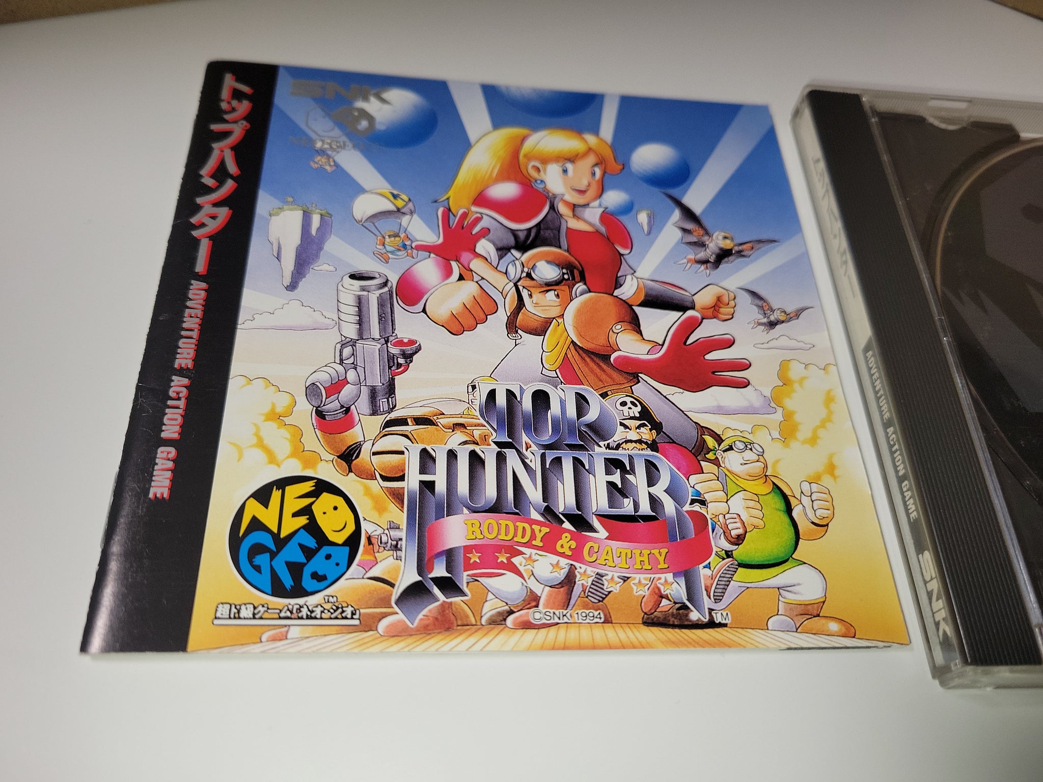 Top Hunter: Roddy & Cathy , - Snk Neogeo cd ngcd