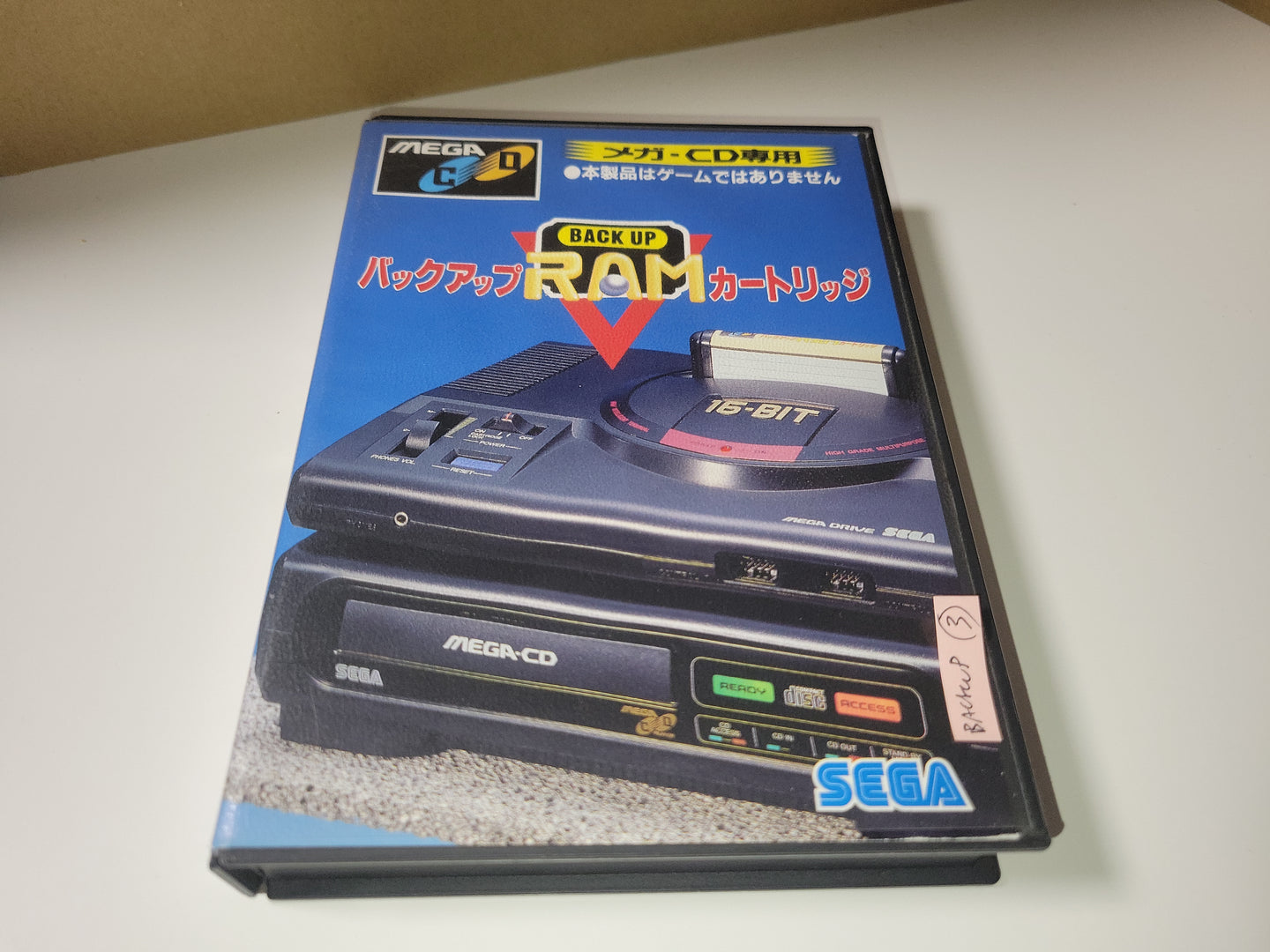 Mega cd BACK UP RAM CARTRIDGE - Sega MD MegaDrive