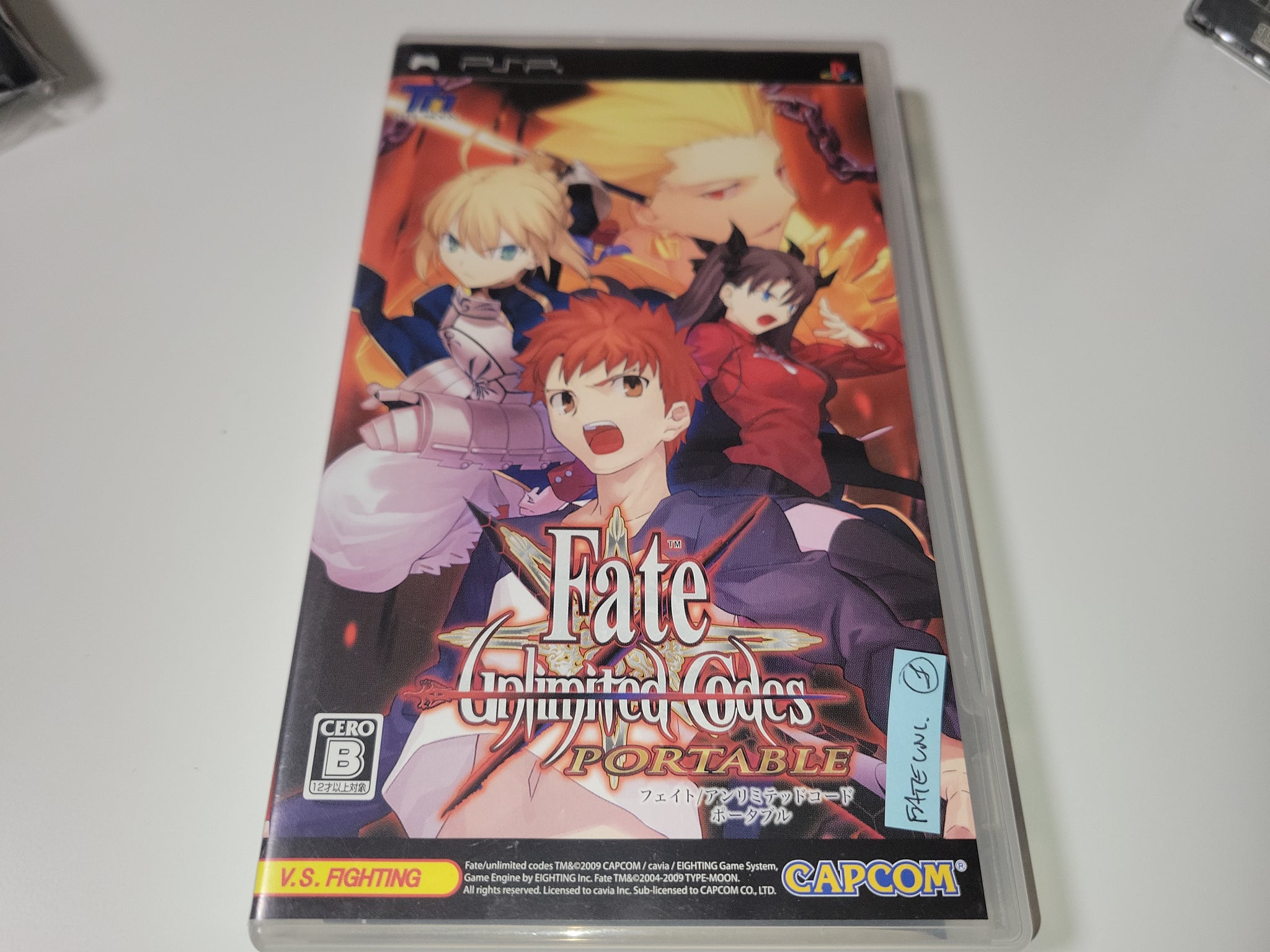 FATE / Unlimited Codes - Sony PSP Playstation Portable – The