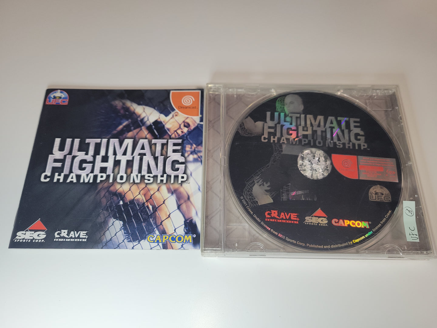 UFC Ultimate Fighting Championship - Sega dc Dreamcast