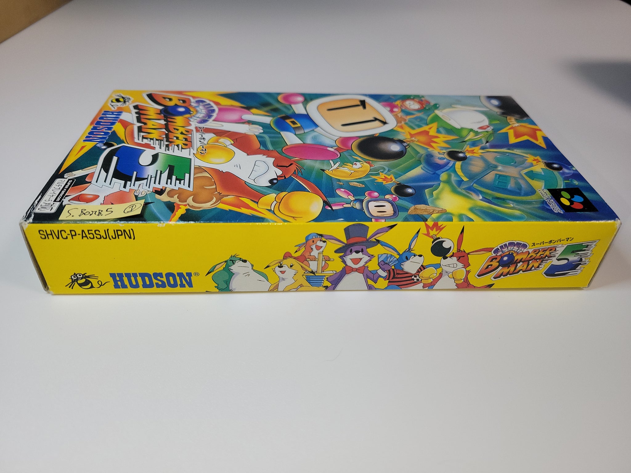 Super Bomberman 5 Super Famicom SFC SNES from Japan Complete