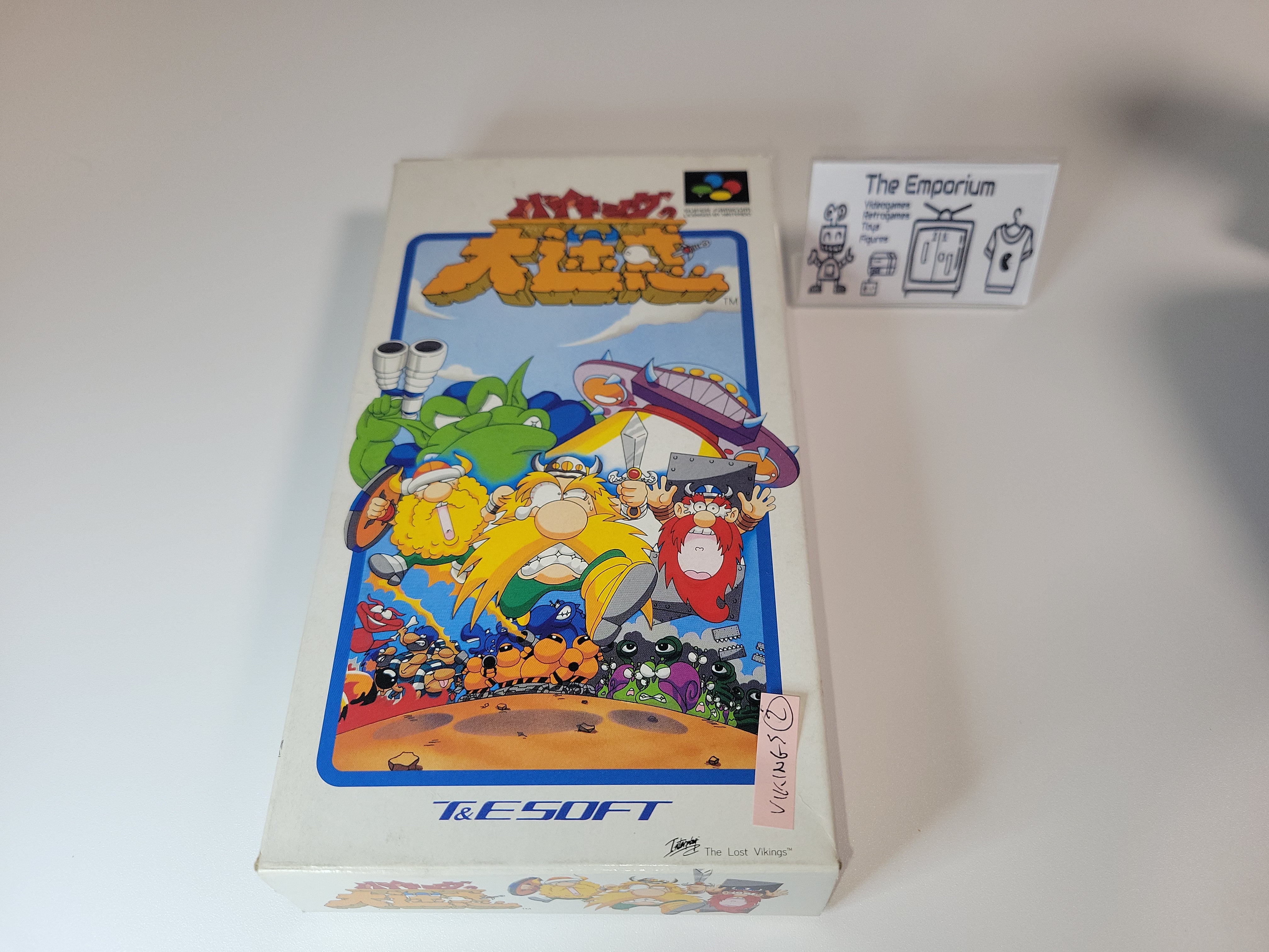 Viking no Daimeiwaku The Lost Vikings - Nintendo Sfc Super Famicom ...