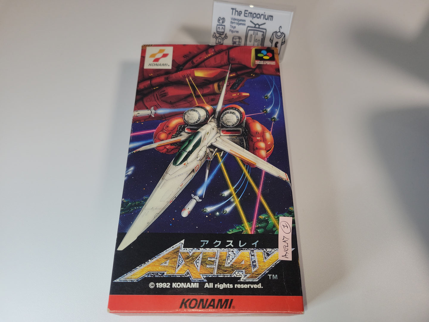 Axelay - Nintendo Sfc Super Famicom