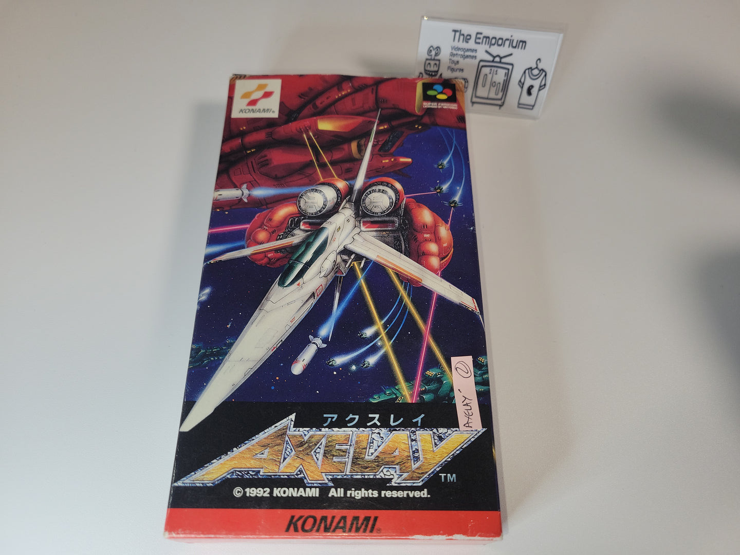 Axelay - Nintendo Sfc Super Famicom