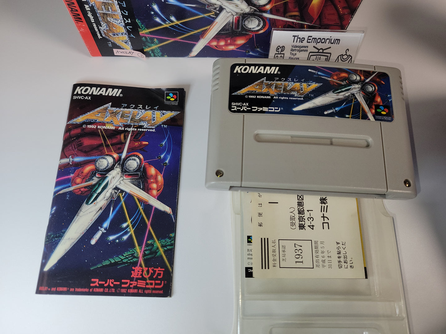 Axelay - Nintendo Sfc Super Famicom