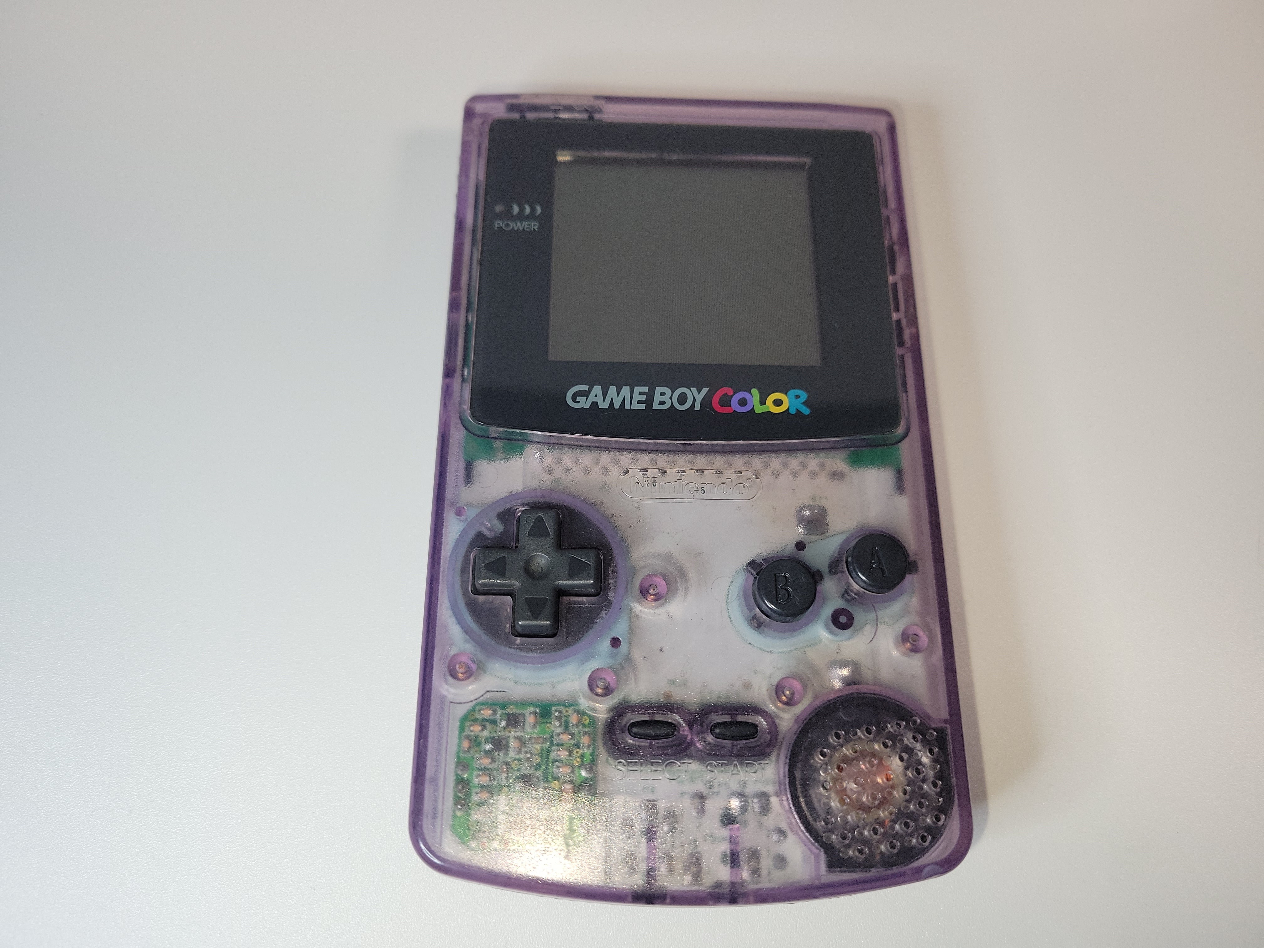 GameBoy Color Clear Purple console - Nintendo GB GameBoy – The Emporium ...