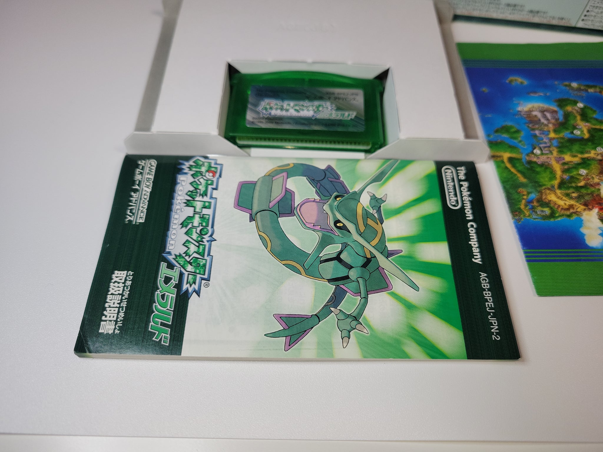 POKÉMON EMERALD VERSION AGB-BPEJ-JPN NINTENDO GAMEBOY JAPANESE US online SELLER