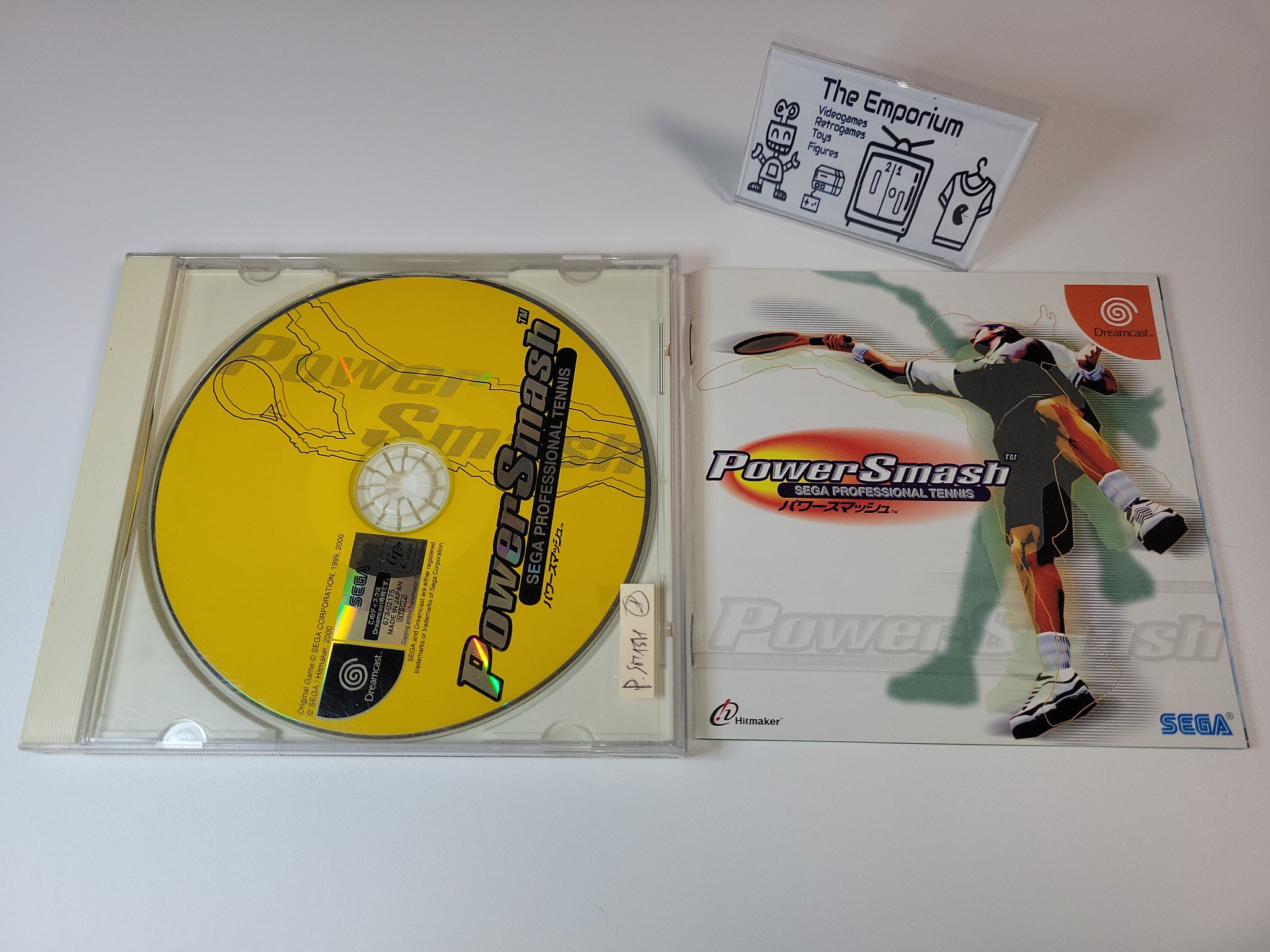 Virtua Tennis / Power Smash - Sega dc Dreamcast – The Emporium RetroGames  and Toys