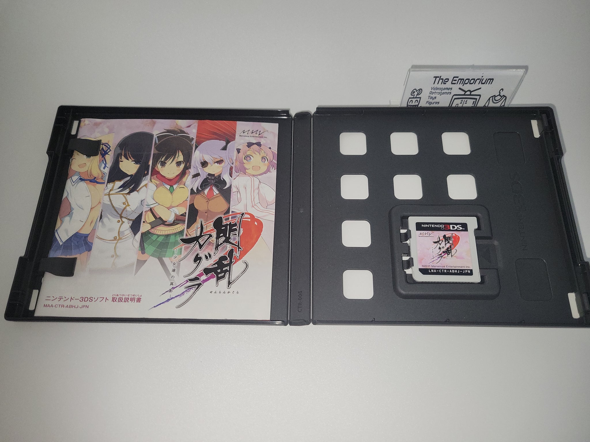 Nintendo 3DS Senran Kagura Burst -Guren no Shoujotachi- Japan Game Japanese