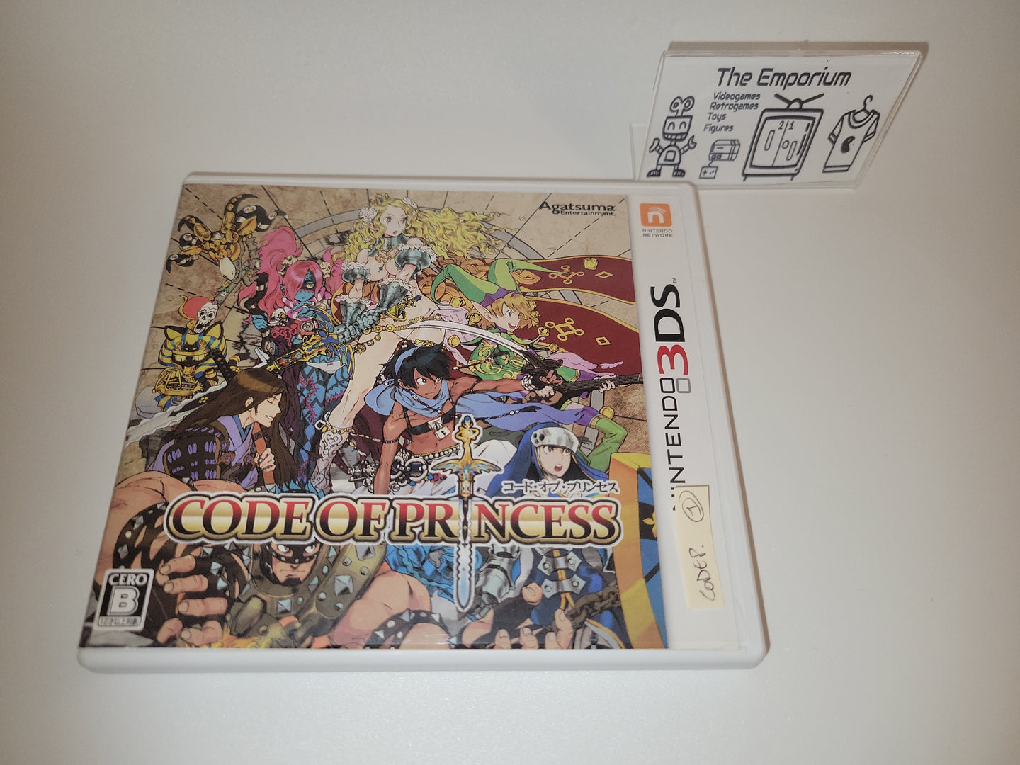 Code of Princess -  Nintendo 3Ds N3DS