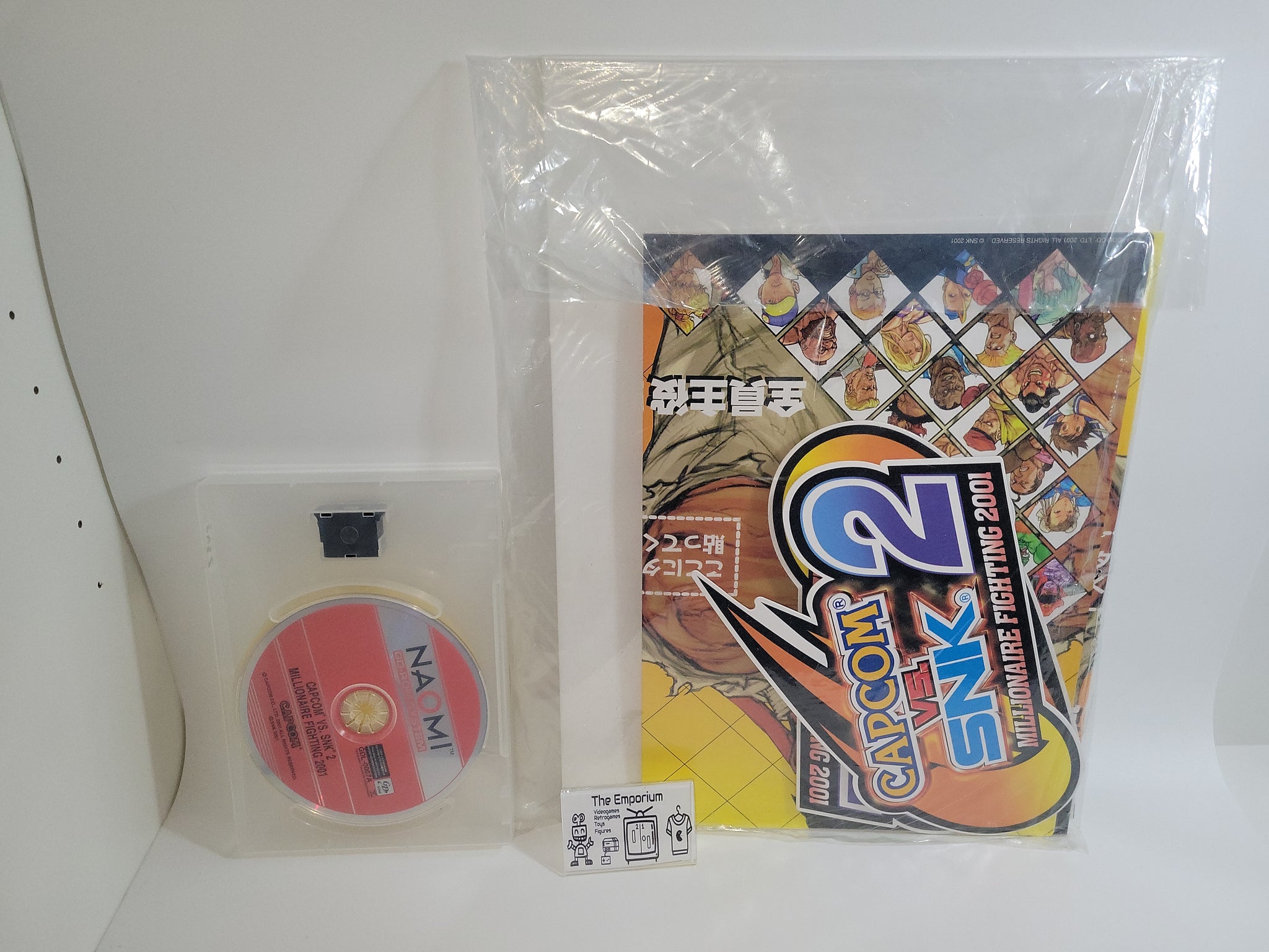 Capcom Vs. SNK 2 - Millionaire Fighting 2001 + artset (Gd-Rom + Dongle) -  Arcade Pcb Printed Circuit Board