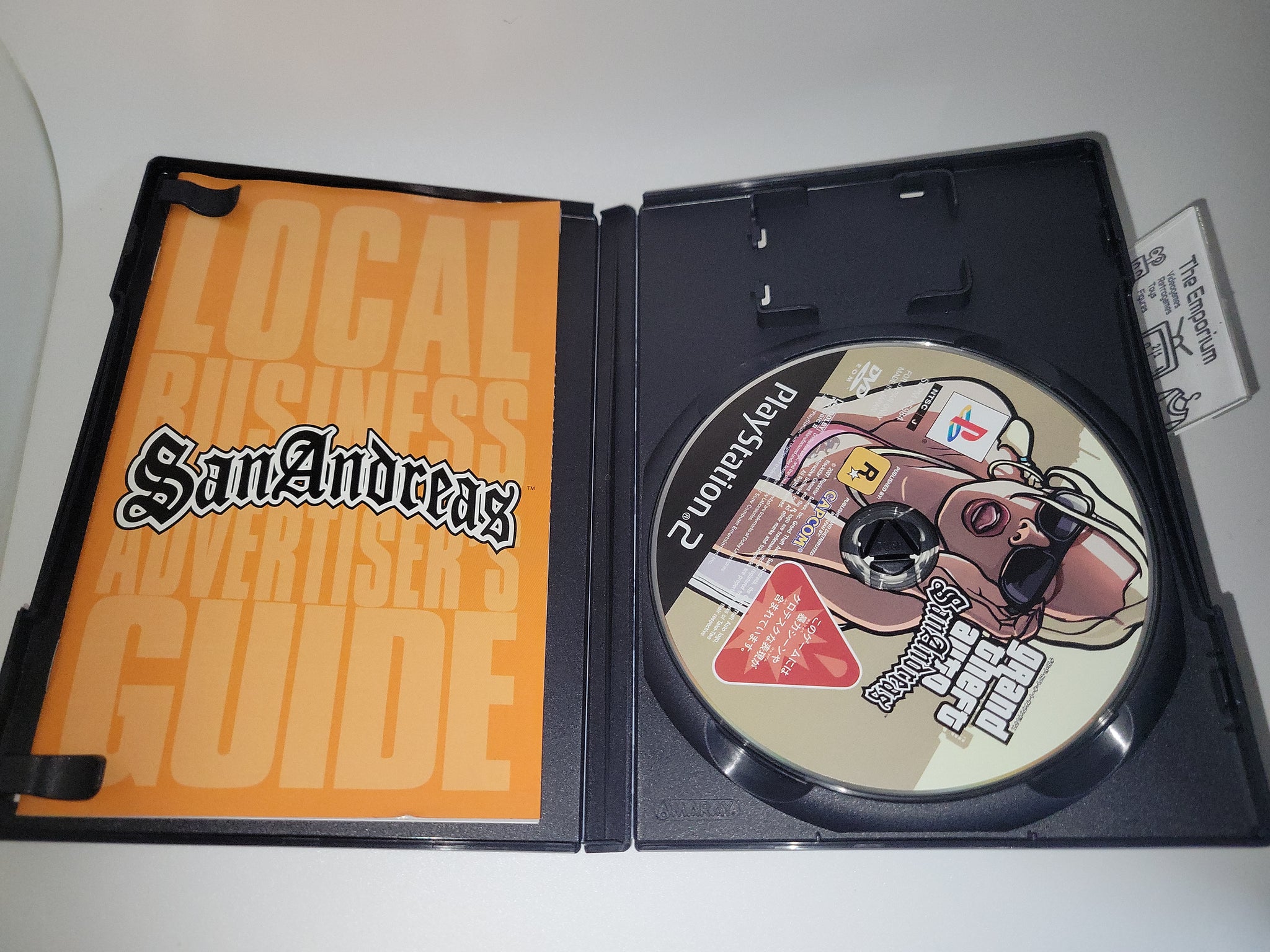 Grand Theft Auto: San Andreas Sony PS2 game – retro game store uk