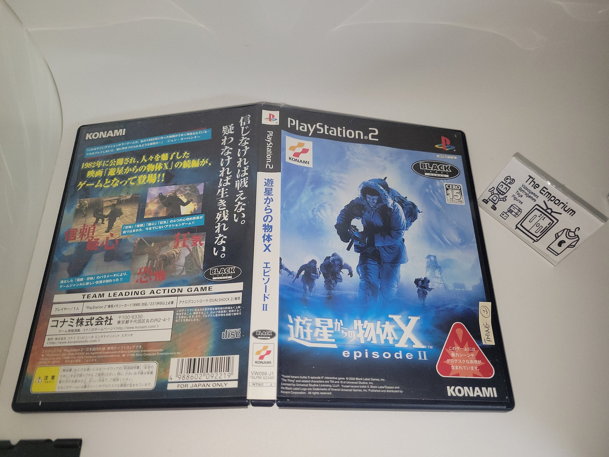 The Thing - Sony playstation 2 – The Emporium RetroGames and Toys