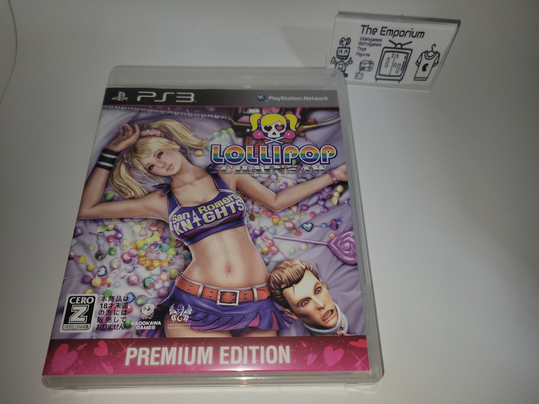 Lollipop Chainsaw Valentine Edition Premium Box Sony Playstation 3 PS3  Kadokawa