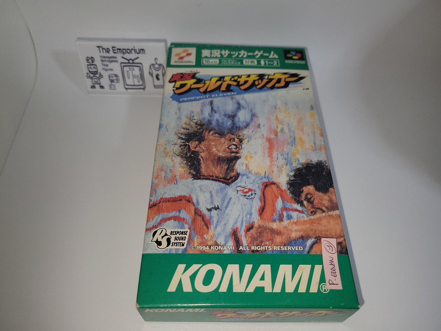 World Soccer Perfect Eleven - Nintendo Sfc Super Famicom