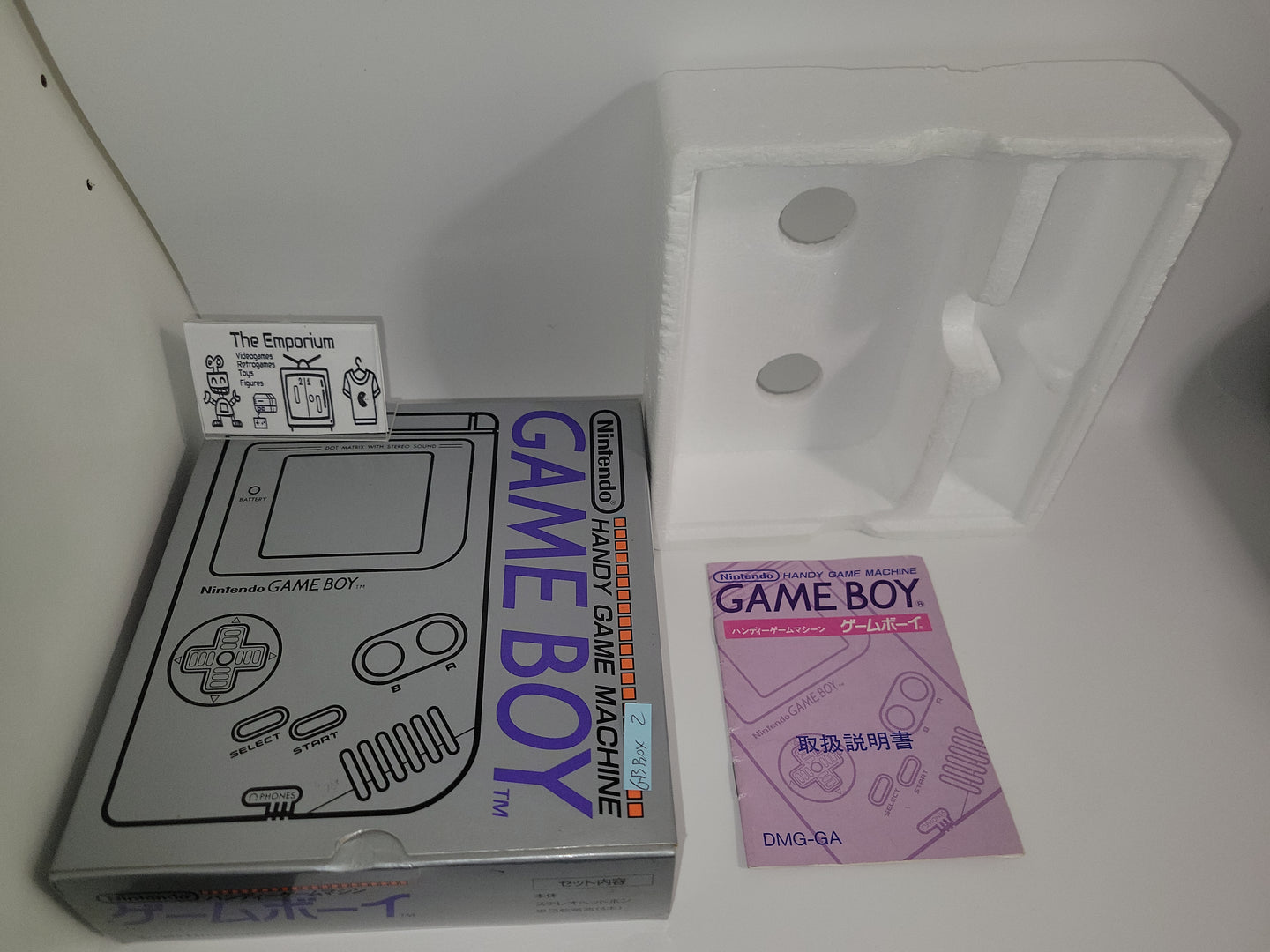Gameboy DMG BOX and MANUAL ONLY - Nintendo GB GameBoy