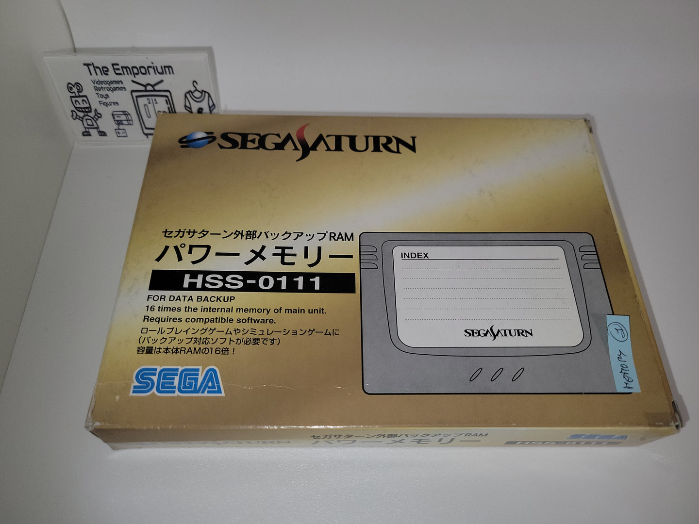 Saturn Backup Memory Card - Sega Saturn