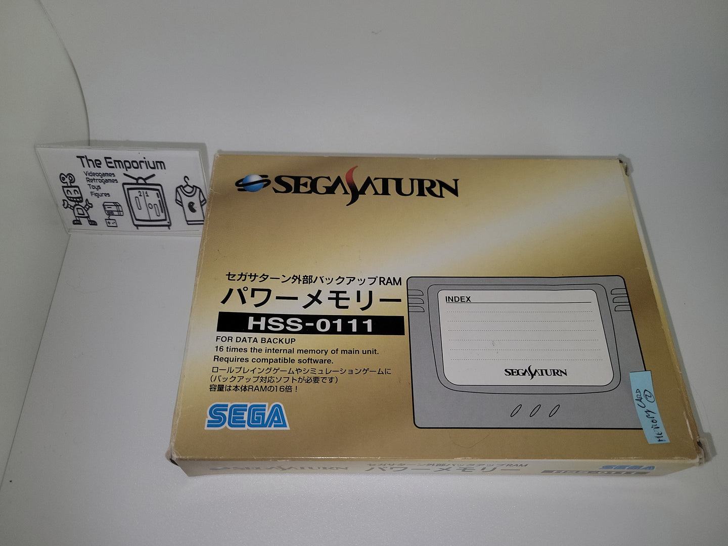 Saturn Backup Memory Card - Sega Saturn